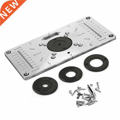 Aluminium Router Table Insert Plate Woodworking Benches Tabl