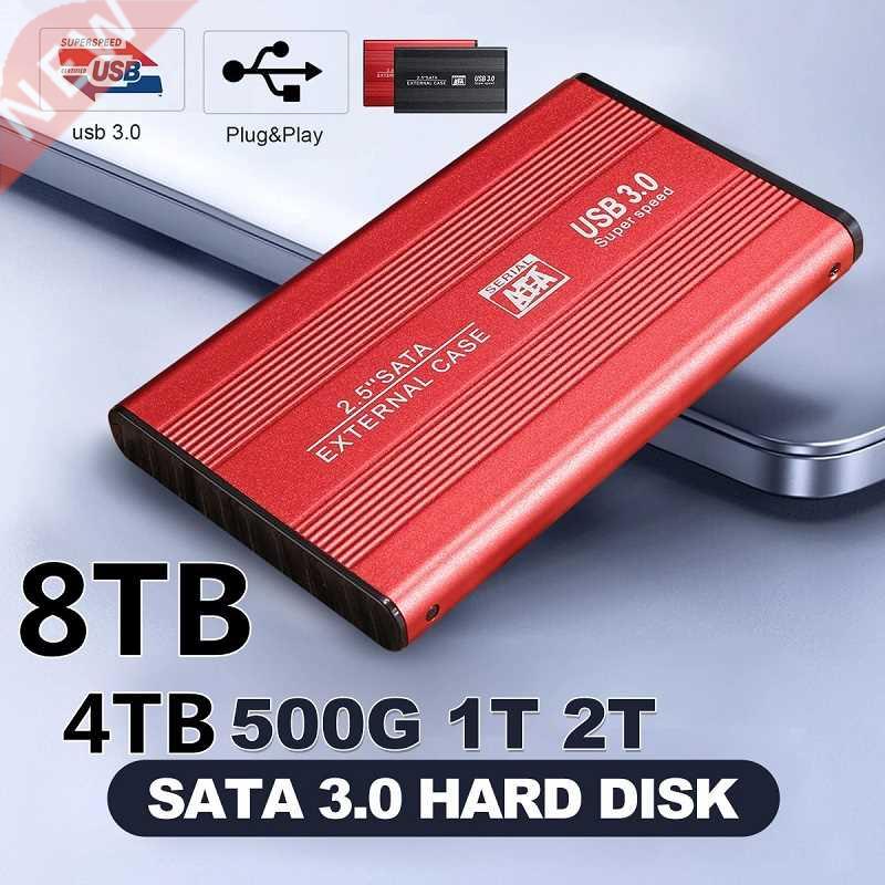 HDD 8T External Solid State Drive 4T Storage Device Hard D