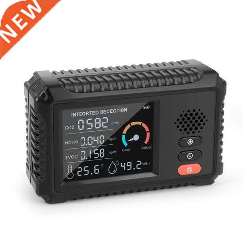 5 in 1 Indoor Air Pollution Tester with TVOC HCHO Carbon Dio