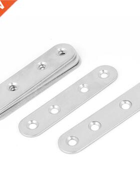 4 Hole Flat Straight Mending Repair Plate 80x17mm 6pcs