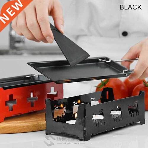 Grill Cheese Raclette Set Non-stick Cheese Melter Pan Baked