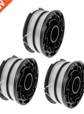3 Pack Replacement String Trimmer Spools For BLACK+DEACKER D