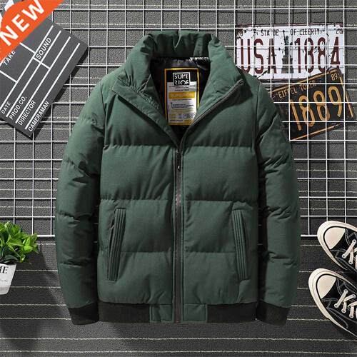 Winter Puffer Jackets Men 2021 New Harajuku Casual Hip Hop S