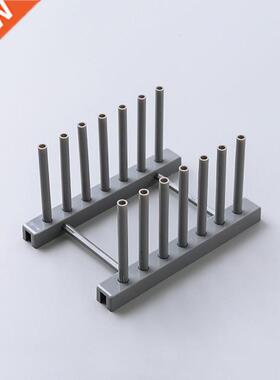 Kitchen Organizer Pot Lid Rack Spoon Plate Holder Shelf Mult