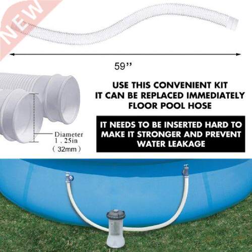 Swimming Pool Replacement Hose Set Long Filter Swimming