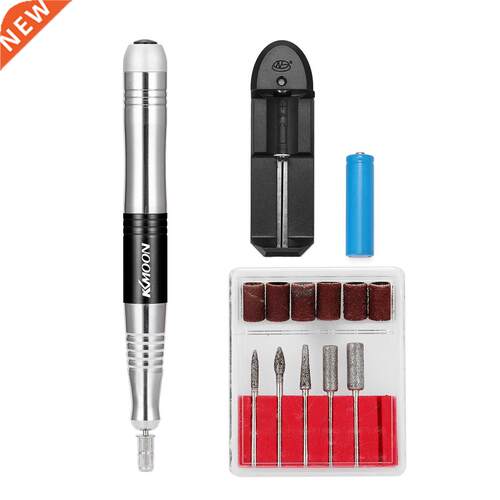 KKmoon Portable Manicures Rechargeable Electric Drill Grinde