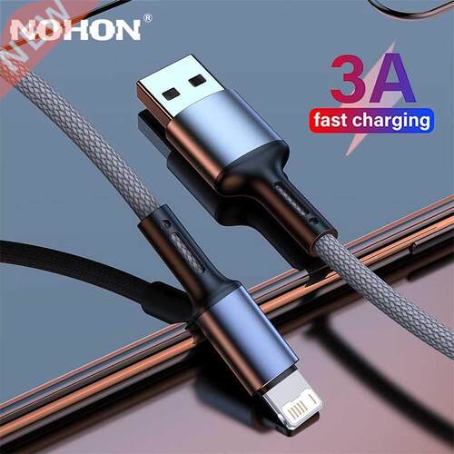 3A Fast Charge USB Cable For iPhone 13 12 11 Pro X Max 6 7 8