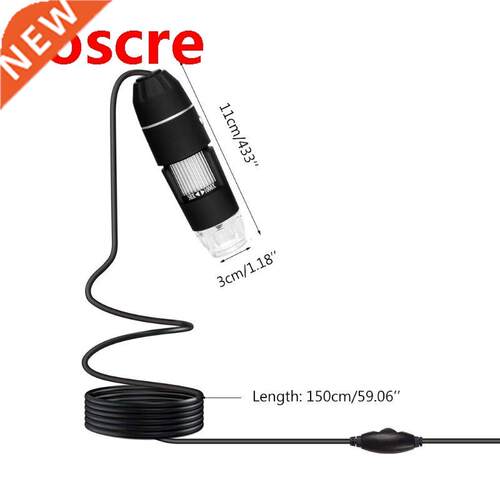 2MP 1080p  in 1 USB Type-C Micro-USB 1000X Microscope Magni