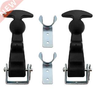 2Packs Draw Brackets Rubber Handle With Inch 4.7 Latches