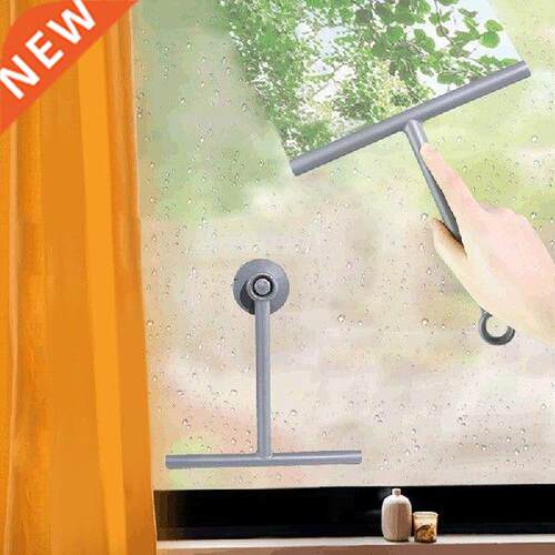 Shower Squeegee Window Glass Wiper Silicone Scraper Cleaner