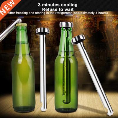 2pcs Stainless Steel Cooler Beer Chiller Stick Beer Chiller