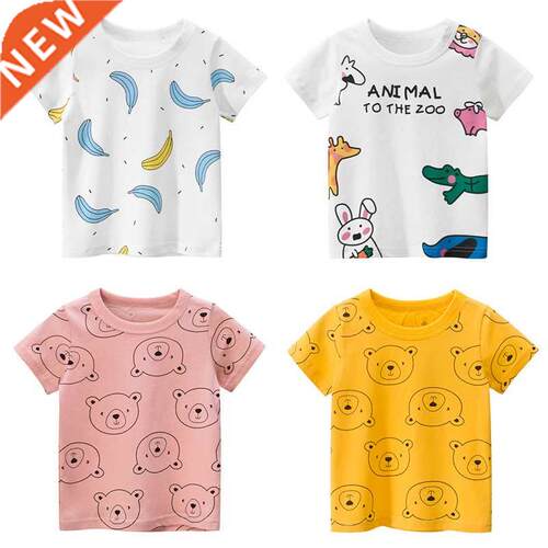 T-Shirt Summer Cartoon Children's Short Sleeve T-Shirts for