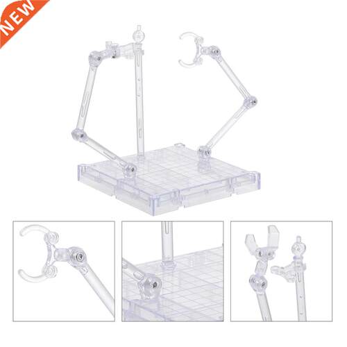 2Pcs Multi Pillars Action Figure Stands Plastic Doll