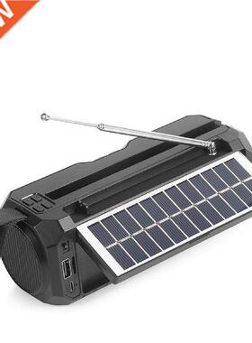 Portable AM FM Blue-tooth Speaker Solar Rado Wth 1200mAH