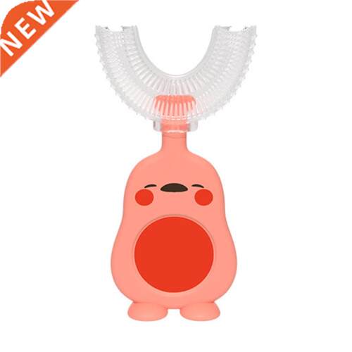 Chldren U Sd Toothbrush Cartoon Bear Duck Toothbrush