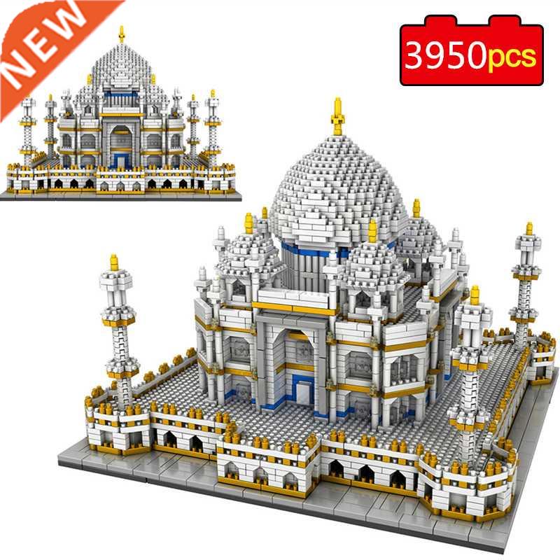 3950PCS Blocks Set Architecture Landmarks Taj Mahal Palace