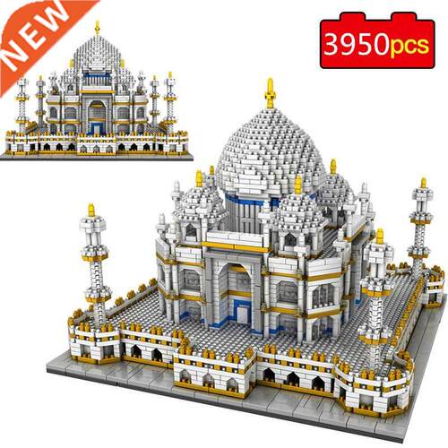 3950PCS Blocks Set Architecture Landmarks Taj Mahal Palace