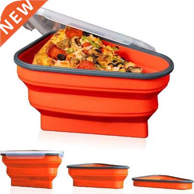 Reusable Pizza Pack Container Box Foldable Triangular Pizza