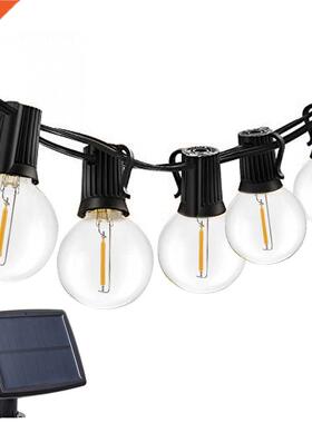 Solar Garland LED Bulb Solar Lamp Retro Edison 18/25ft SB So