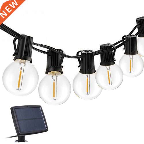 Solar Garland LED Bulb Solar Lamp Retro Edison 18/25ft SB So