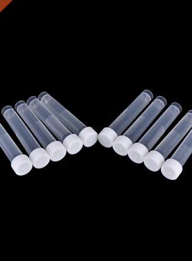 10pcs 10ml Plastic Frozen Test Tubes Vial Seal Cap Container