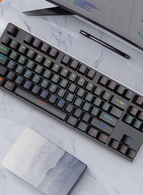 Mechanical Keyboard Punk Backlit Computer Keyboard Gamer Min