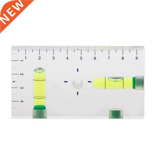 High Precision Trnsprent Two Direction Mgnetic Level Bubb