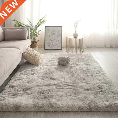 Long Hair Living Room Carpet Sofa Coffee Table Rug Bedroom R