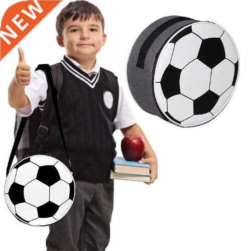 Boys Lunch Box For School Round Lunch Bag Football Shape
