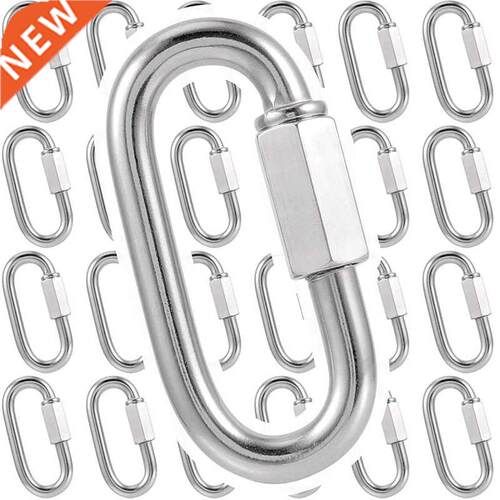 26 Pack Stainless Steel Quick Link M5 5Mm, Heavy Duty Quick
