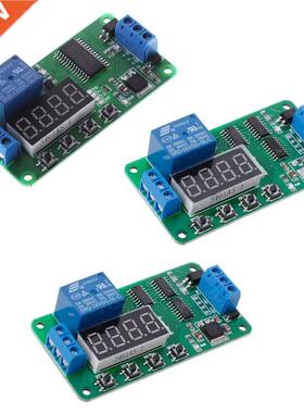 DC 5/12/24V Multfuncton Delay Relay Tmer Relay Swtch Tur