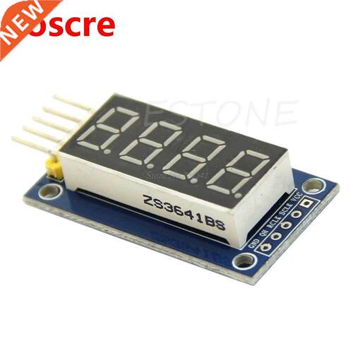 4 Bits Digital Tube LED Display Module Four Serial for 595 D