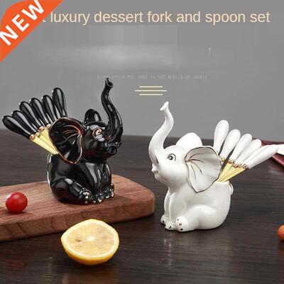 European luxury stainless steel fruit fork home set