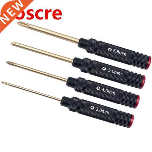4PCS RJX 3.0mm/4.0mm/5.0mm/5.8mm Phillips Screwdriver Tools