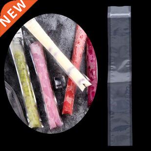 100pcs/Pack Plastic FDA Popsicles Molds Freezer Bags Ice Cre