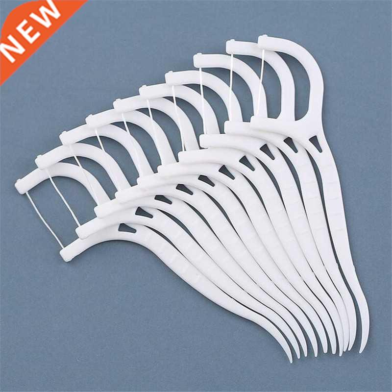 100 Pcs/Lot Dsposable Dental Flosser nterdental Brush Teet