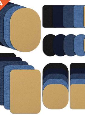 30Pcs Iron on Fabric Patches Fabric Repair Patches Twill Clo