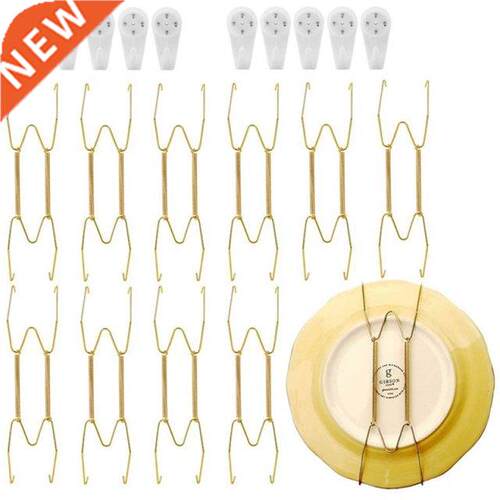 Stainless Steel Plate Hangers For Walls Compatible Decorativ