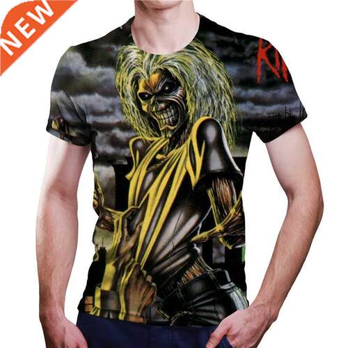 2022 summer new fashion men's and women's heavy metal rock l