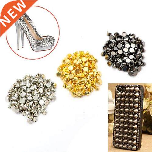 Plastic Sew On Wedding Garment Round Spike Rivet For