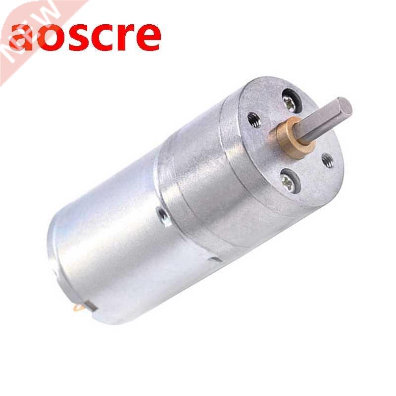 JGA25-370 DC motor geared motor 6V 12V high torque electric