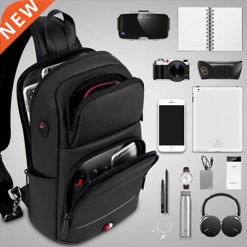 Male Chest Bag travel Crossbody Bags for fashion Shoulder Ba