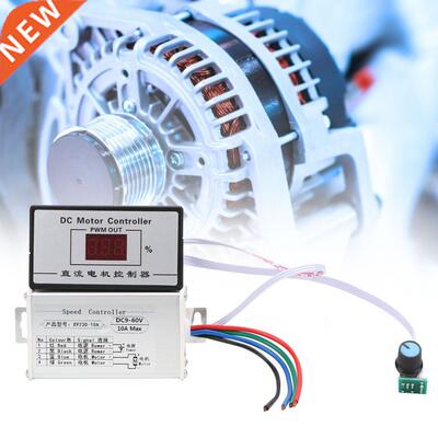 DC 9~60V Brush Motor Regulator Speed Controller 10A Digital