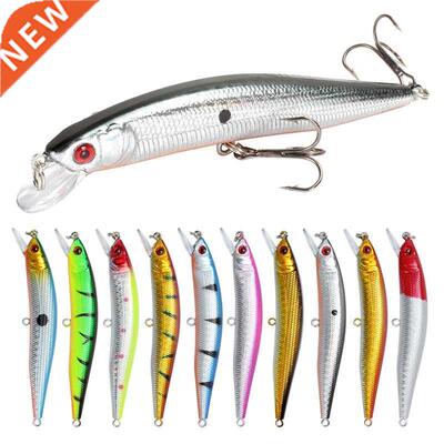 1pcs/lot Fishing Lure D Eyes Floating Minnow Aritificial La