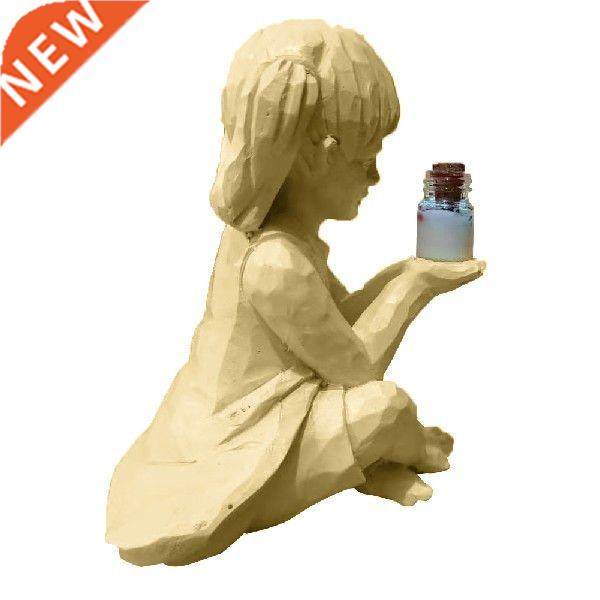 Garden Art Flowerbed Resin Statue Lawn Bedroom Home图片