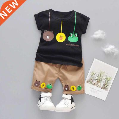 Baby Boys Girls Cartoon Clothes Outfit Suit Cute Children Su