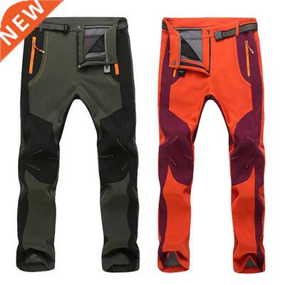 Winter Casual Sretch Pants Men Women Fleece Military Cargo P