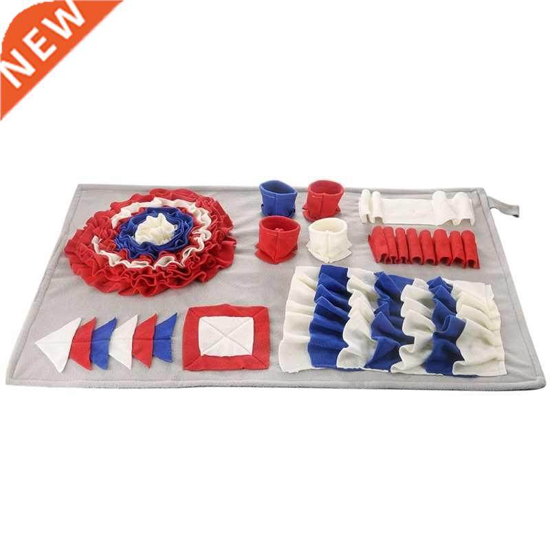 pet snuffle mat for dogs nosework feeding mat interactive pu