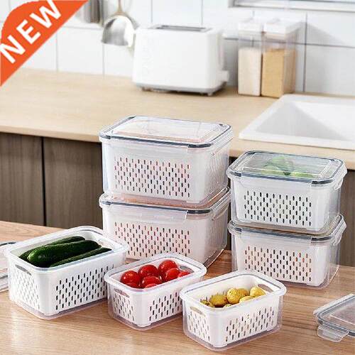 1pcs Refrigerator Storage Box Fridge Fresh Kitchen