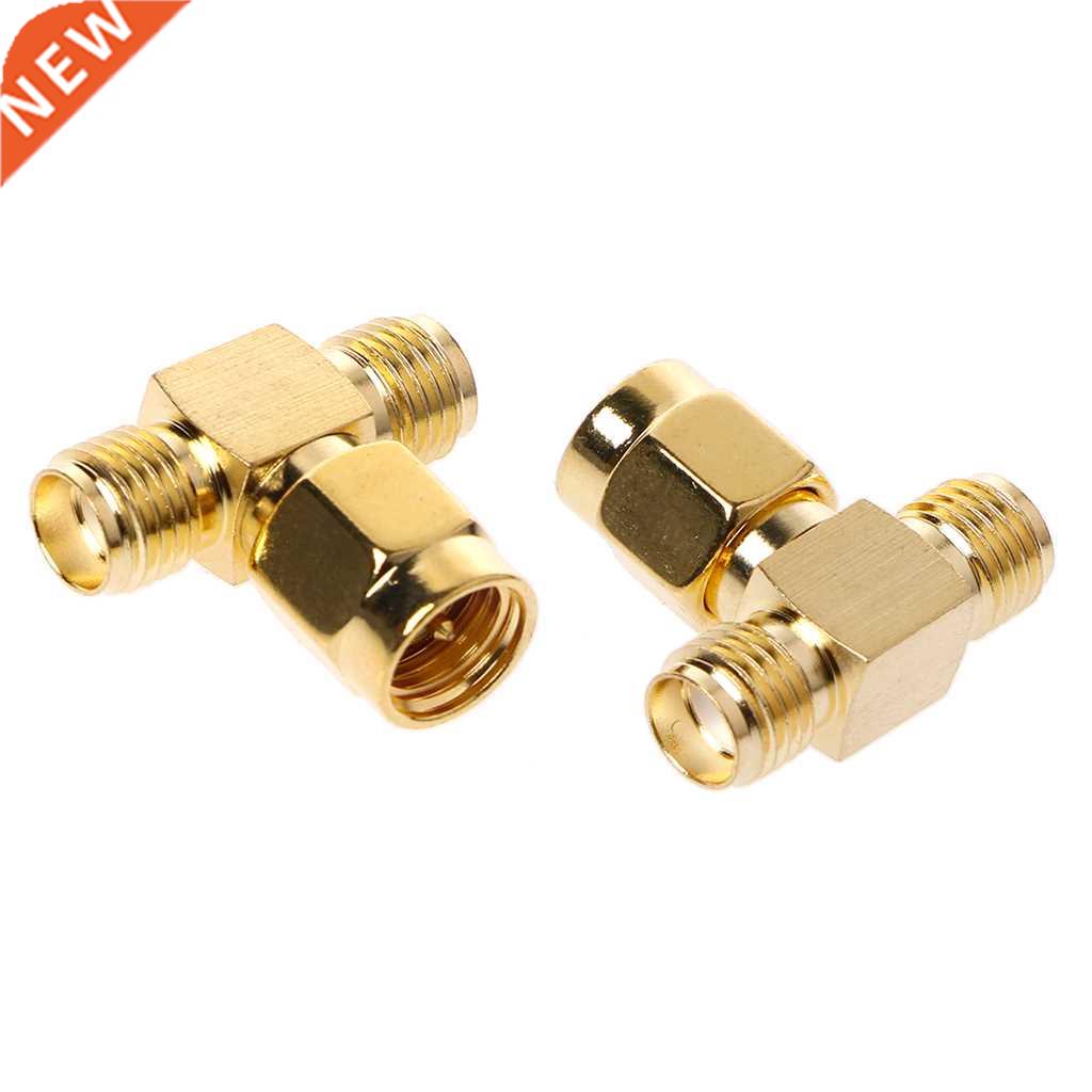 10PCS 3 Way Splitter SMA Male to Two SMA Female Triple T RF